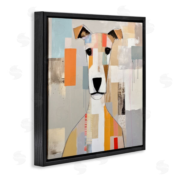 Stupell Industries Irena Orlov | Dog Face Abstract Collage