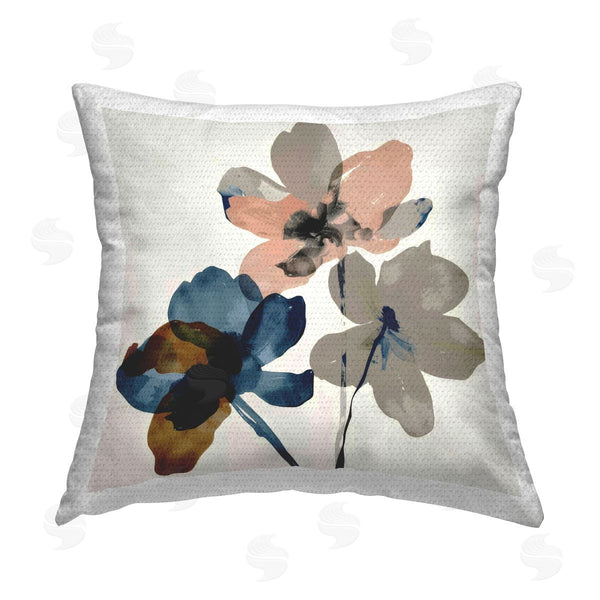 Stupell Industries Irena Orlov | Earthen Flower Petals Printed Throw Pillow