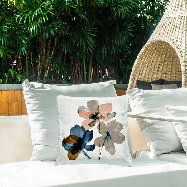 Stupell Industries Irena Orlov | Earthen Flower Petals Printed Throw Pillow