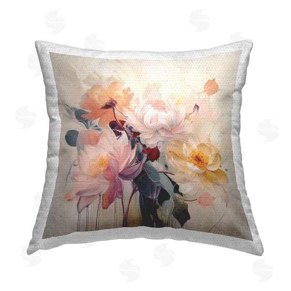 Stupell Industries Irena Orlov | Elegant Blooms Collage Printed Throw Pillow