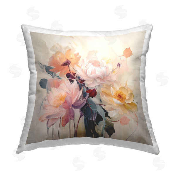 stupell industries Irena Orlov | Elegant Blooms Collage Printed Throw Pillow