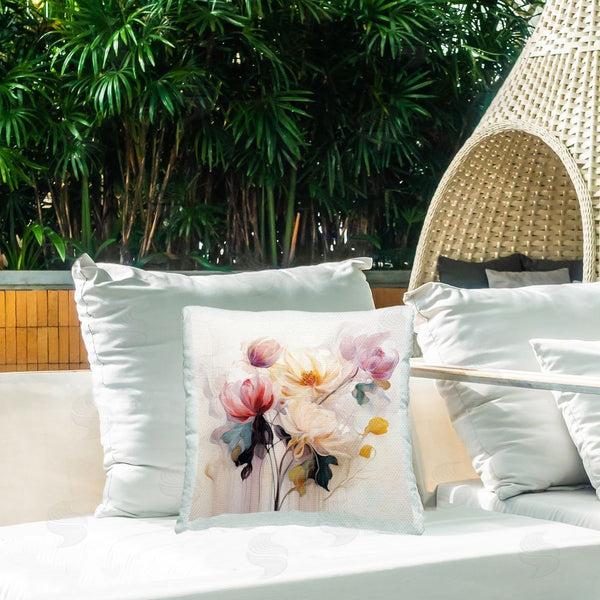 Stupell Industries Irena Orlov | Elegant Blooms In Harmony Printed Throw Pillow