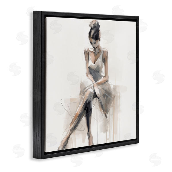 Stupell Industries Irena Orlov | Female Sitting Portrait Wall Art