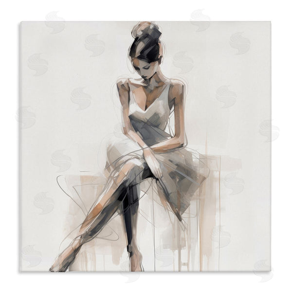 stupell industries Irena Orlov | Female Sitting Portrait Wall Art