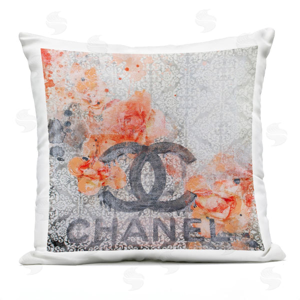 Stupell Industries Irena Orlov | Floral Fashion Damask Pattern Printed Throw Pillow