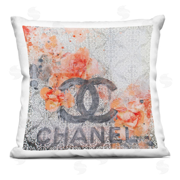 stupell industries Irena Orlov | Floral Fashion Damask Pattern Printed Throw Pillow