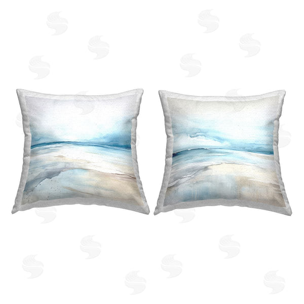 Stupell Industries Irena Orlov | Fluid Modern Beach Scenes Printed Throw Pillow Set