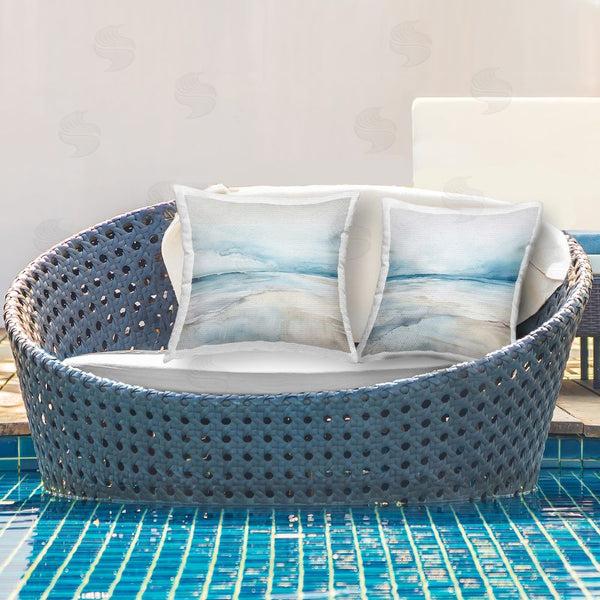Stupell Industries Irena Orlov | Fluid Modern Beach Scenes Printed Throw Pillow Set