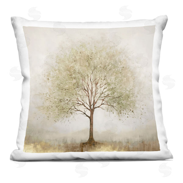 stupell industries Irena Orlov | Foggy Solitary Tree Printed Throw Pillow