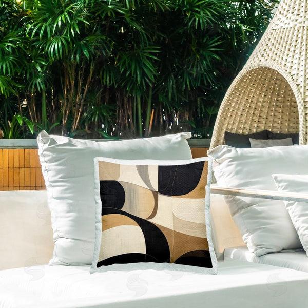 Stupell Industries Irena Orlov | Geometric Midcentury Mod Printed Throw Pillow