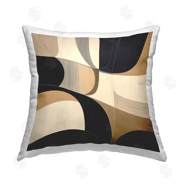 stupell industries Irena Orlov | Geometric Midcentury Mod Printed Throw Pillow
