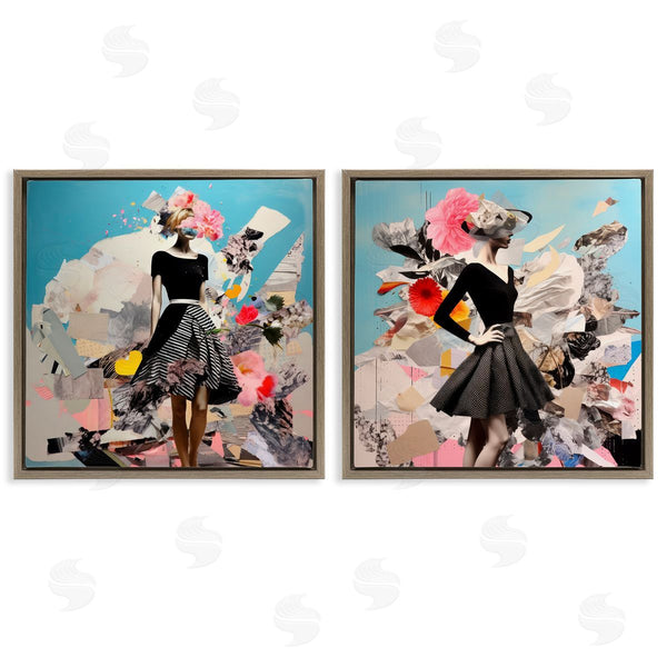 Stupell Industries Irena Orlov | Glam Fashion Figure Pose Wall Art