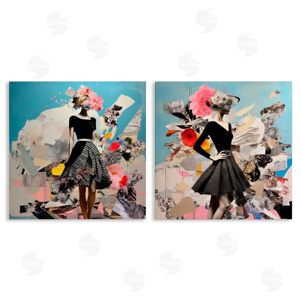 stupell industries Irena Orlov | Glam Fashion Figure Pose Wall Art
