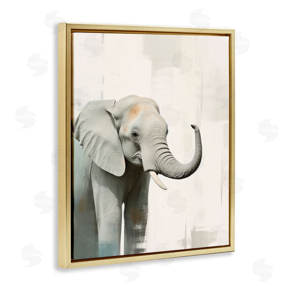 Stupell Industries Irena Orlov | Grey Modern Elephant
