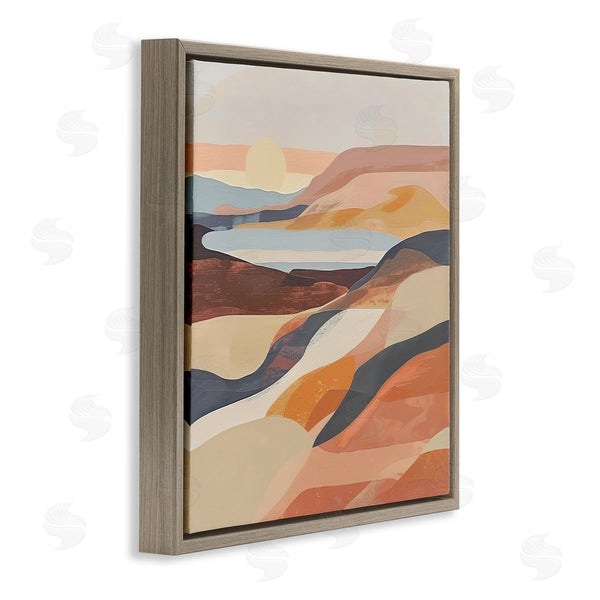 Stupell Industries Irena Orlov | Layered Canyon Hills Wall Art