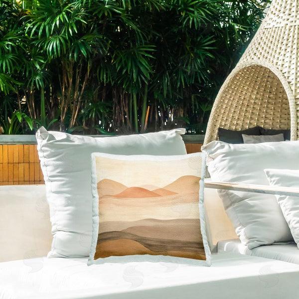 Stupell Industries Irena Orlov | Layered Sand Dunes Printed Throw Pillow