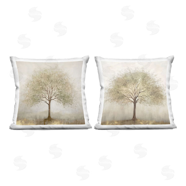 stupell industries Irena Orlov | Lone Trees in Nature Printed Throw Pillow Set