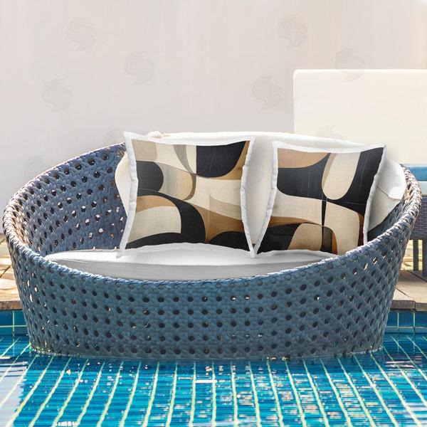 Stupell Industries Irena Orlov | Midcentury Mod Abstraction Printed Throw Pillow Set
