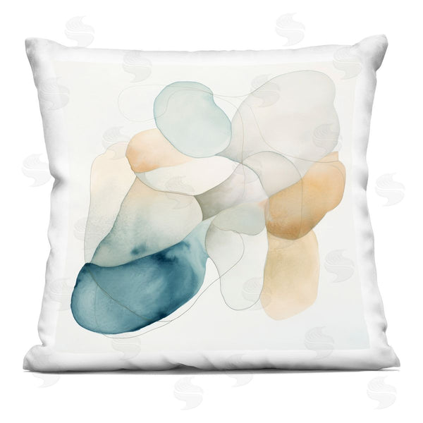 stupell industries Irena Orlov | Minimal Contemporary Watercolor Printed Throw Pillow