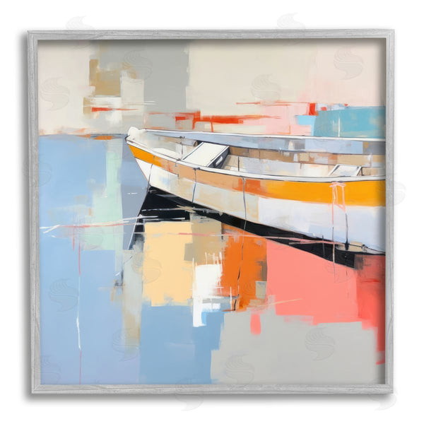 Stupell Industries Irena Orlov | Modern Boat Painting