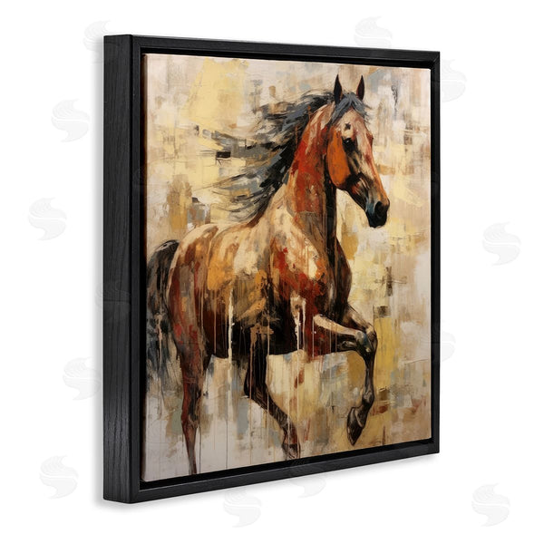 Stupell Industries Irena Orlov | Modern Brown Horse Wall Art