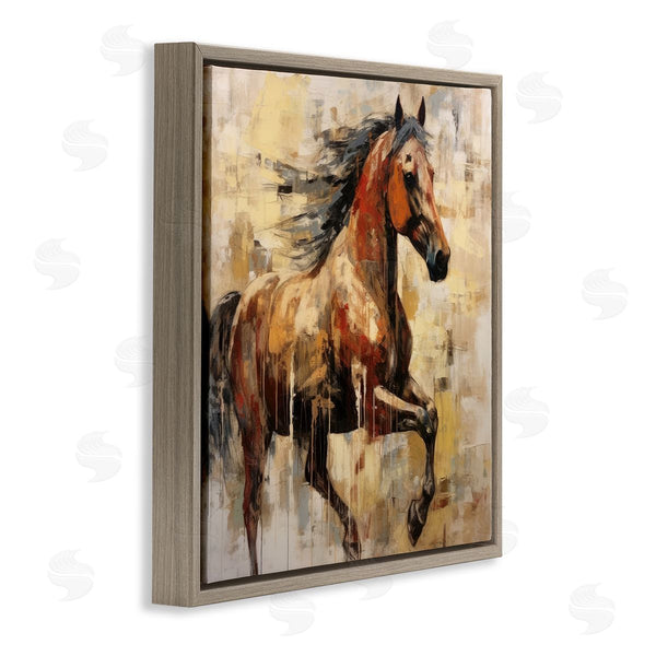Stupell Industries Irena Orlov | Modern Brown Horse Wall Art