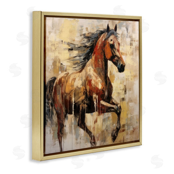 Stupell Industries Irena Orlov | Modern Brown Horse Wall Art