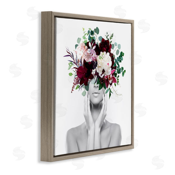Stupell Industries Irena Orlov | Modern Floral Arrangement Woman Wall Art