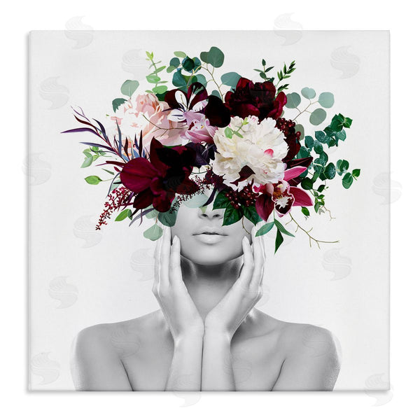 stupell industries Irena Orlov | Modern Floral Arrangement Woman Wall Art