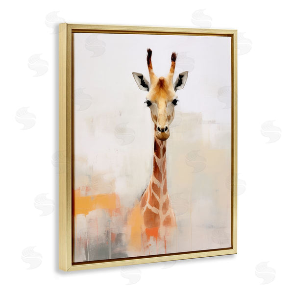 Stupell Industries Irena Orlov | Modern Giraffe Portrait