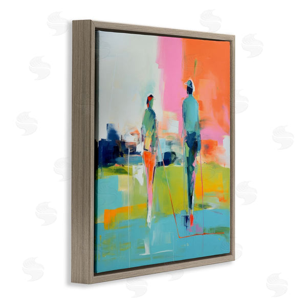 Stupell Industries Irena Orlov | Modern Golfers Scene Wall Art
