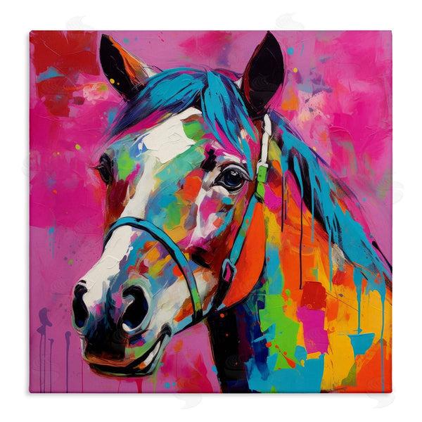 stupell industries Irena Orlov | Modern Hue Horse Wall Art