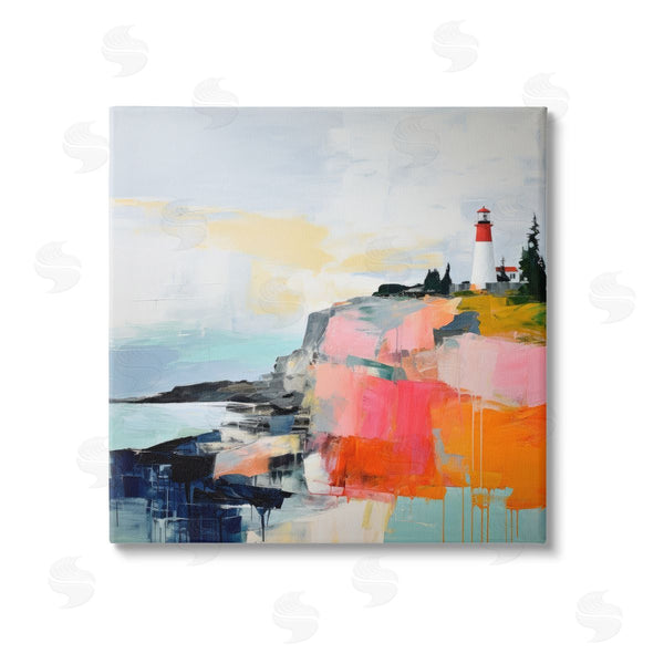 stupell industries Irena Orlov | Modern Hued Lighthouse