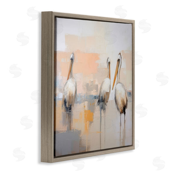 Stupell Industries Irena Orlov | Modern Pelicans Trio