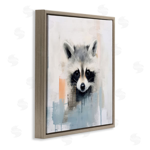 Stupell Industries Irena Orlov | Modern Raccoon Portrait