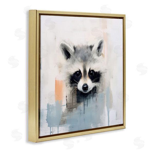 Stupell Industries Irena Orlov | Modern Raccoon Portrait