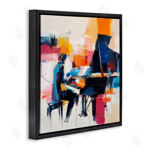 Stupell Industries Irena Orlov | Musical Melodies Piano Musician