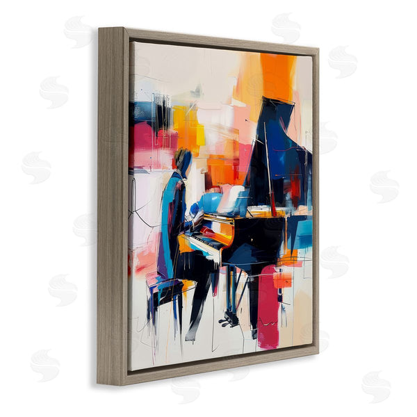 Stupell Industries Irena Orlov | Musical Melodies Piano Musician