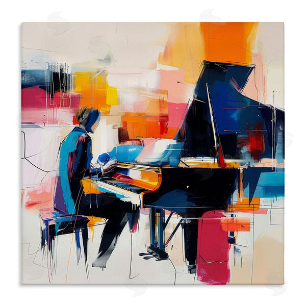 stupell industries Irena Orlov | Musical Melodies Piano Musician
