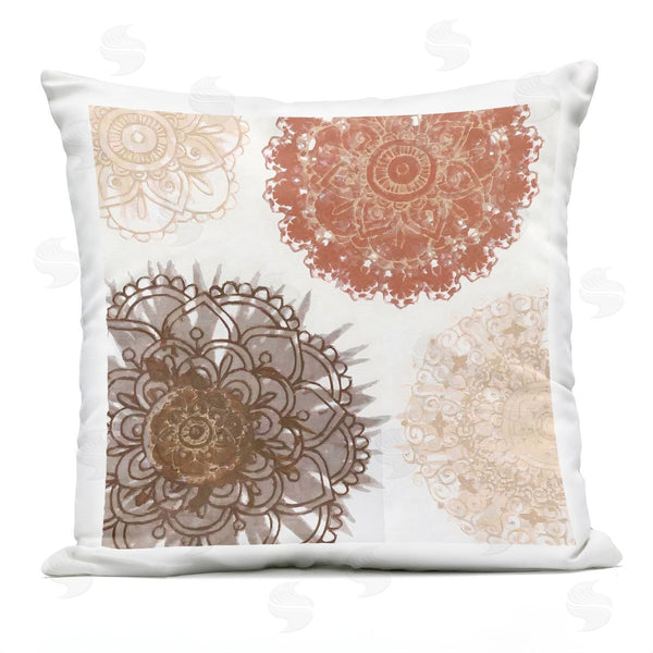 Stupell Industries Irena Orlov | Muted Floral Boho Blossoms Printed Throw Pillow