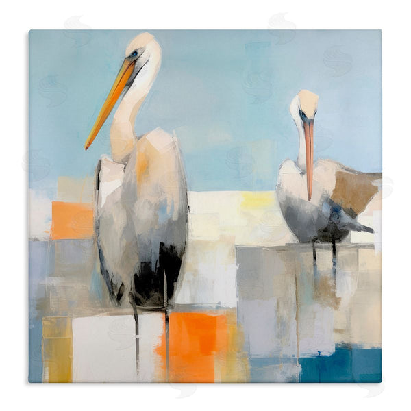 stupell industries Irena Orlov | Nautical Pelicans Abstract
