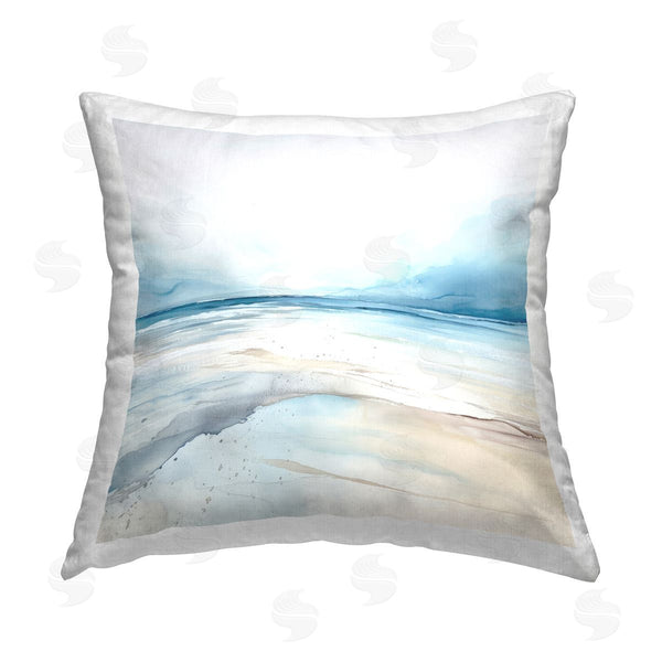 stupell industries Irena Orlov | Nautical Scenery Abstract Printed Throw Pillow
