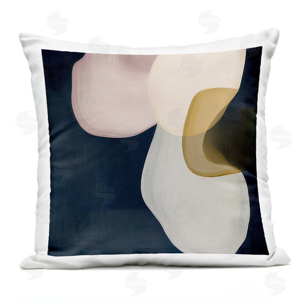 Stupell Industries Irena Orlov | Neutral Rounded Forms Printed Throw Pillow