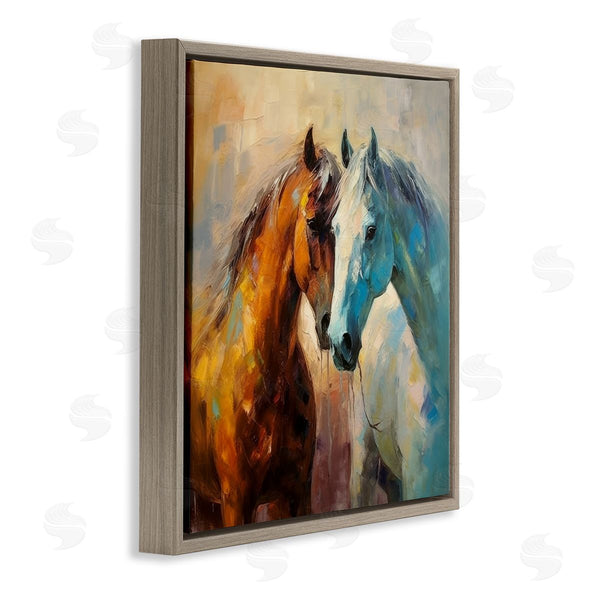Stupell Industries Irena Orlov | Painterly Horse Pair Wall Art