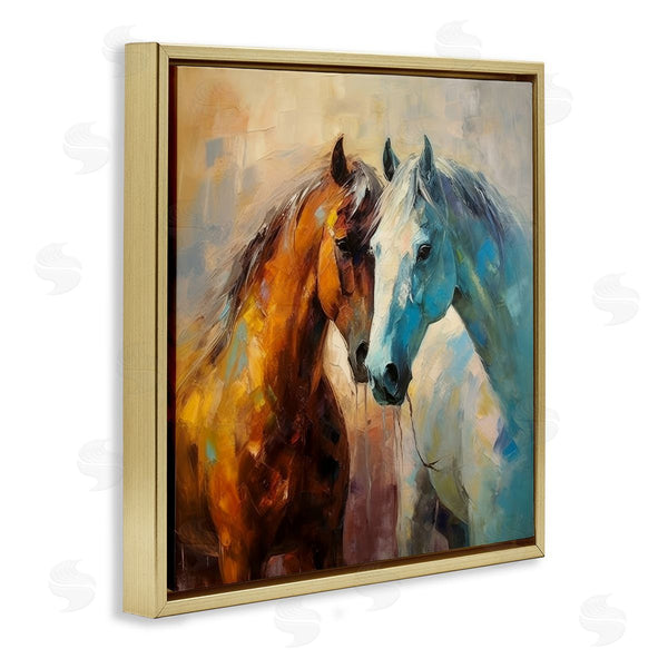 Stupell Industries Irena Orlov | Painterly Horse Pair Wall Art