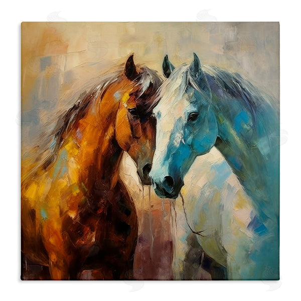 stupell industries Irena Orlov | Painterly Horse Pair Wall Art