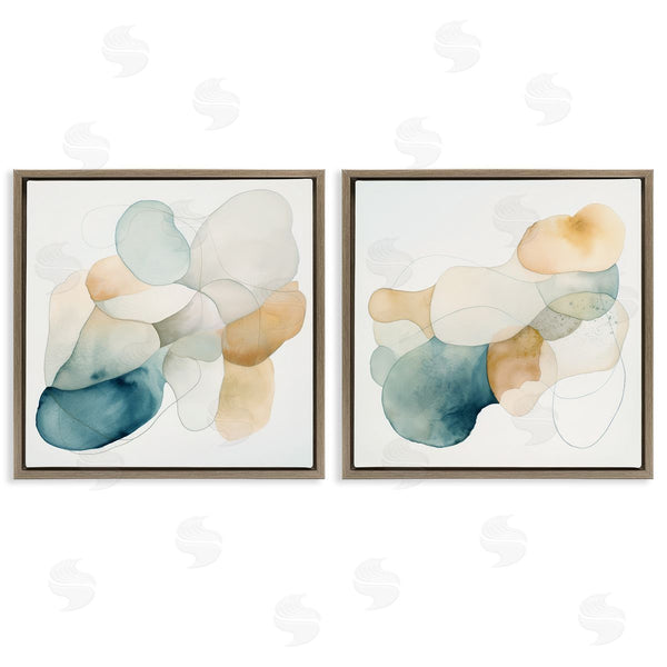 Stupell Industries Irena Orlov | Pale Earth Tone Arrangement