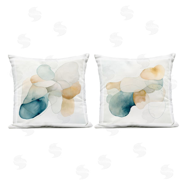 Stupell Industries Irena Orlov | Pale Earth Tone Arrangement Printed Throw Pillow Set