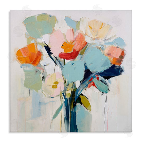 stupell industries Irena Orlov | Pastel Flowers Abstraction