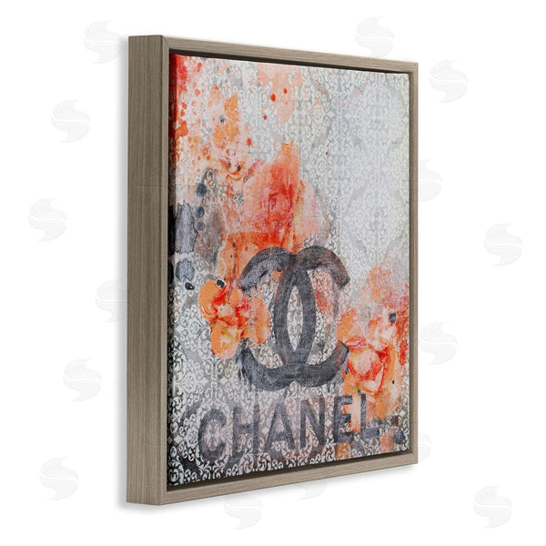 Stupell Industries Irena Orlov | Patterned Floral Fashion Brand Collage Wall Art